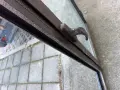 140933 метална ламаринена дограма прозорец 155 / 297 см 90 евро смр -цвят тъмно кафяв - с 2 отваряем, снимка 4