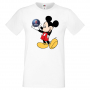 Мъжка тениска Mickey Mouse SAAB Подарък,Изненада,Рожден ден, снимка 9