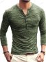 Нова модна мъжка тениска с дълги ръкави, 5цвята - 023, снимка 6