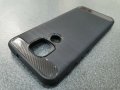 Motorola Moto G9 Play силиконов гръб Carbon, снимка 1 - Калъфи, кейсове - 30417296