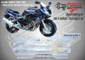 Suzuki Bandit 1200 Deep Blue version 2002 SM-S-BANDIT 1200-DBLV-02