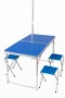 Къмпинг комплект 3 в 1: Сгъваема маса с 4 стола и чадър , снимка 8