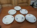 Стар български порцелан чинии чинийки, снимка 1 - Антикварни и старинни предмети - 36623775