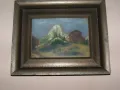 Стар пейзаж от Алпите 1939г. Kuhnen, снимка 8