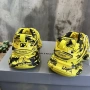 Balenciaga Track Sneaker "Black/Neon Yellow Laces" , снимка 2