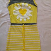 Спортна рокличка с цвете, снимка 1 - Детски рокли и поли - 29715140