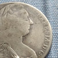 Сребърна монета 1 талер - Ранен Рестрайк 1780г. Мария Терезия 13804, снимка 4 - Нумизматика и бонистика - 42887709
