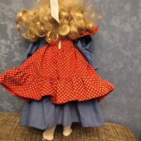 Порцеланова кукла стара ръчна изработка , снимка 6 - Колекции - 34145877