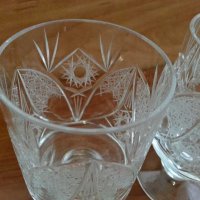 Кристални чаши , снимка 14 - Антикварни и старинни предмети - 29704625