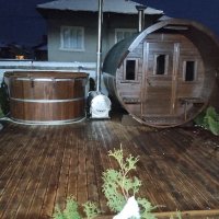 Дървено джакузи, Японска баня, снимка 6 - Басейни и аксесоари - 20815618