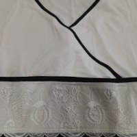 Черно-бяла дамска рокля № XL, снимка 2 - Рокли - 37071123