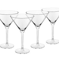 НОВИ! Комплект 4 чаши за Мартини Royal Leerdam, снимка 2 - Чаши - 42674216