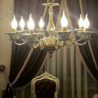 Месингов винтидж обков-старинни барокови класически дръжки за мебели, снимка 4 - Декорация за дома - 22329464