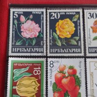 Пощенски марки  ЦВЕТЯ стари редки за колекция декорация поща България от соца 29539, снимка 5 - Филателия - 37713345