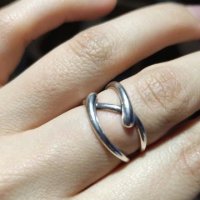 Сребърен пръстен за жени - 925, снимка 1 - Пръстени - 35648057