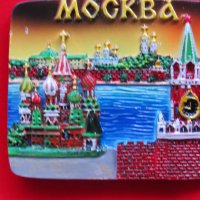 Автентичен 3D магнит от Москва, Русия-серия-, снимка 2 - Колекции - 35265749