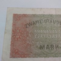 Райх банкнота - Германия - 20 000марки / 1923 година - 17991, снимка 9 - Нумизматика и бонистика - 31020370