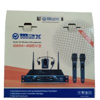 Двуканална VHF безжична микрофонна система, комплект микрофони, снимка 8 - Микрофони - 42376670