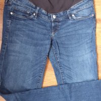 Дънки за бременни от H&M MAMA Straight High Rib р-р 42, снимка 2 - Дрехи за бременни - 31007494