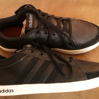 Adidas Calneo Laidback Black Размер EUR 39 1/3 / UK 6 дамски детски обувки 189-12-S, снимка 1 - Дамски ежедневни обувки - 38215483