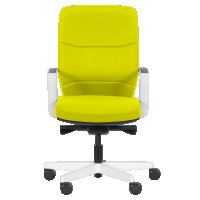 Ергономичен стол FREDO - медено жълт, снимка 10 - Столове - 40570395