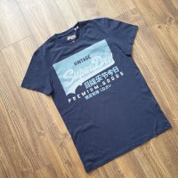 Страхотна мъжка тениска SUPERDRY размер M, снимка 2 - Тениски - 37301011