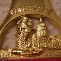 Красив ключодържател SINGAPORE, снимка 3 - Колекции - 38648942