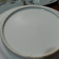 Ретро порцеланови чинии за основно , снимка 5 - Антикварни и старинни предмети - 44343764