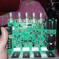 Качествен транзисторен усилвател TOSHIBA крайно стъпало с корекции ,защити и токоизправител с филтри, снимка 7 - Ресийвъри, усилватели, смесителни пултове - 38216379