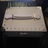 Нова голяма кутия за бижута Калъф за съхранение на пръстени обеци гривни органайзер за пътуване, снимка 9 - Други - 38616742