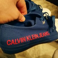 Нови мъжки спортни обувки Calvin Klein Jeans, оригинал, снимка 9 - Спортни обувки - 31552999