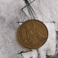 Монета - Великобритания - 1 пени | 1939г., снимка 1 - Нумизматика и бонистика - 44351733