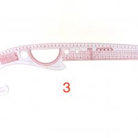 Пластмасови шивашки кривки, линия, метър, шаблон за моделиране, кривка, снимка 5 - Други инструменти - 30779011