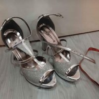 Дамски сандали на висок ток, снимка 7 - Дамски обувки на ток - 31933379