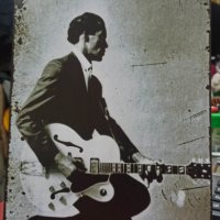  Chuck Berry -Johny B. Good-метална табела(плакет), снимка 1 - Китари - 39043023
