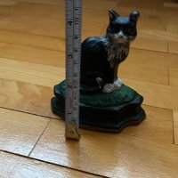 Метална статуетка Котка, снимка 3 - Колекции - 42344005