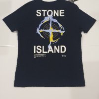Mъжки тениски  Stone Island, снимка 2 - Тениски - 40343384
