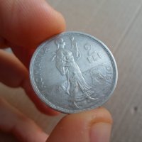2 сребърни монети,5 РАЙХСМАРКИ/1936,2 ЛЕИ/1910, снимка 6 - Нумизматика и бонистика - 35037140