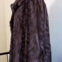 Палто от норка визон кафяво, снимка 4 - Палта, манта - 30935329