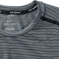 Nike Df Cool Tailwind Stripe - страхотна мъжка тениска, снимка 2 - Тениски - 29588031