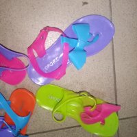 Детски силиконови сандали панделка. , снимка 4 - Детски сандали и чехли - 40508815