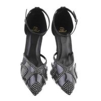 Дамски елегантни обувки на висок ток, 2цвята - 023, снимка 9 - Дамски елегантни обувки - 40327372