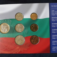 България - Комплектен сет от 7 монети - 1999-2002, снимка 2 - Нумизматика и бонистика - 44510933
