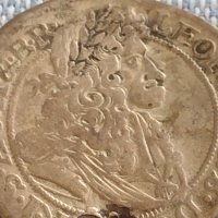 Сребърна монета 6 кройцера 1687г. Леополд първи Бреслау Селезия 24948, снимка 3 - Нумизматика и бонистика - 42930027