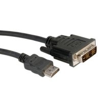 Кабел DVI M - HDMI M Digital One SP01219 Черен, 10м DVI-D to HDMI High Speed M/M, снимка 1 - Кабели и адаптери - 31366229