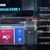 Автомобилна диагностика XTOOL Anyscan A30M Launch, снимка 10 - Други инструменти - 40200683