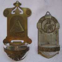 религия, Богородица, метал, антика , снимка 8 - Антикварни и старинни предмети - 40048150
