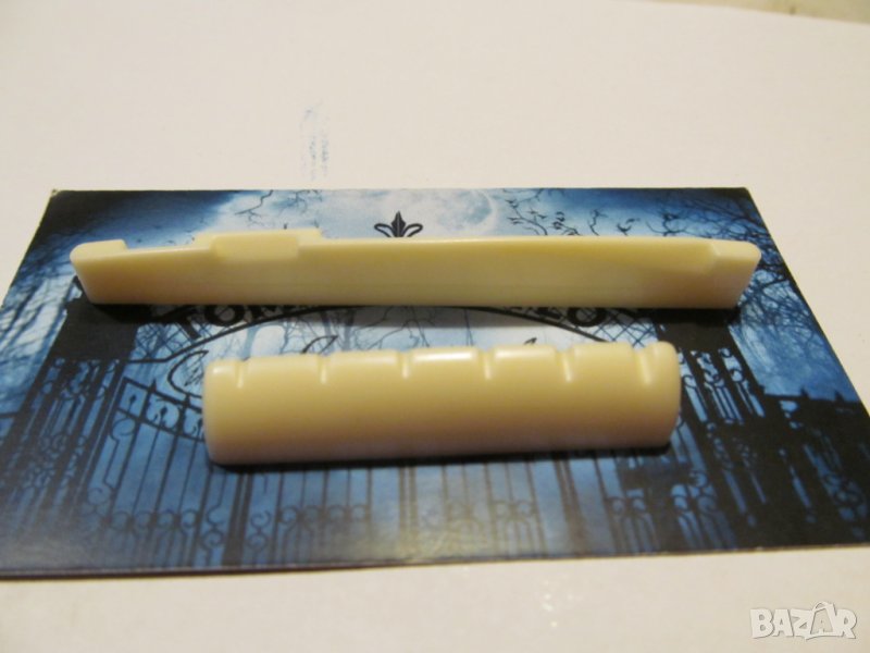 Nut and Saddle за акустична китара, снимка 1