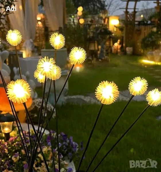 Соларни лампички ,светлинки за градината, снимка 1