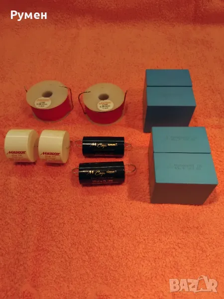 Mundorf кондензатори,бобини . Epcos кондензатори 40uF., снимка 1